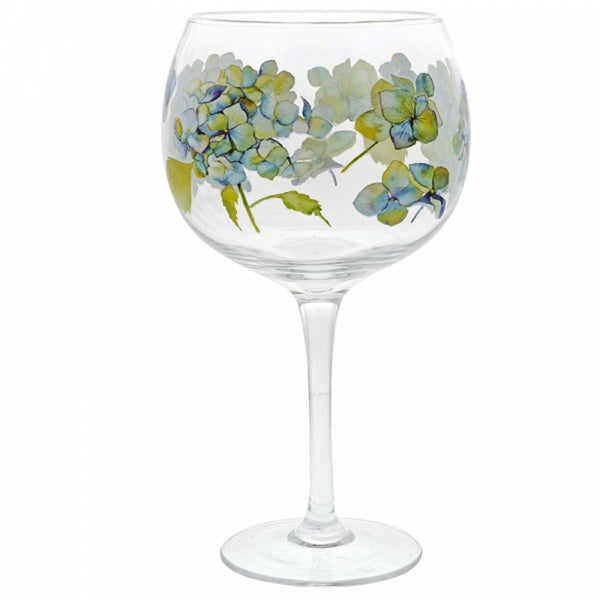 Ginology HYDRANGEA COPA GLASS A29738