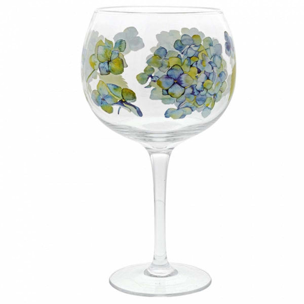Ginology HYDRANGEA COPA GLASS A29738
