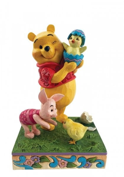 Disney Traditions Easter Pooh and Piglet Figurine