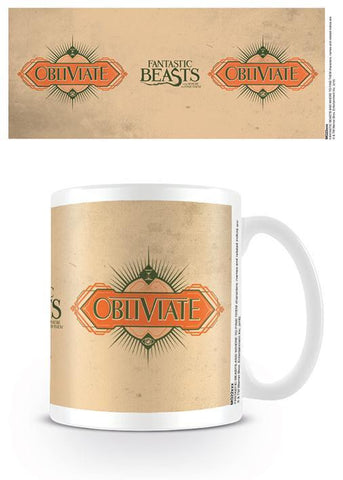 Fantastic Beasts Obliviate Ceramic Mug