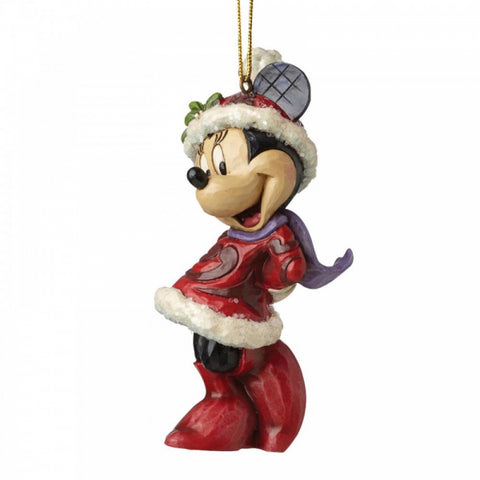 Disney Traditions Sugar Coated Minnie Mouse Hanging Ornament A28240